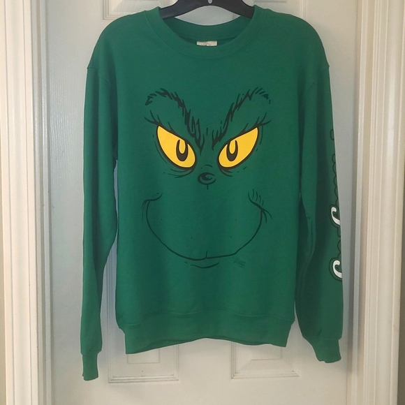 Green Grinch sweatshirt - Picture 1 of 2